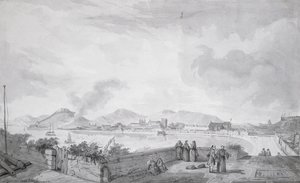 Udsigt over Macao, 1787 (wc og blæk på papir)